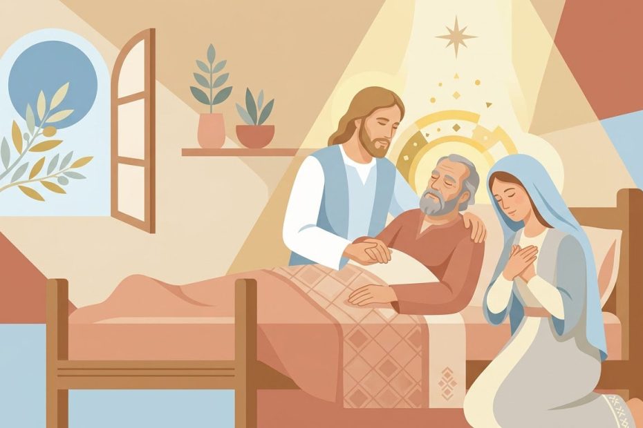 Consagración a San José - Illustration prière catholique